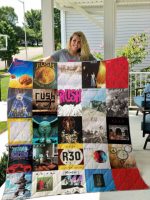 Rush Band 2 Quilt Blanket For Fans Home Decor Gift