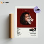 Russ Posters / Chomp 2 Poster, Tracklist Poster, Album Cover Poster, Print Wall Art, Custom Poster, Russ, Chomp 2