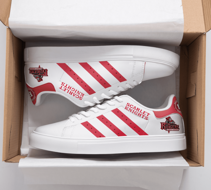 Rutgers Scarlet Knights Skate Shoes For Men Women Fans Gift 2