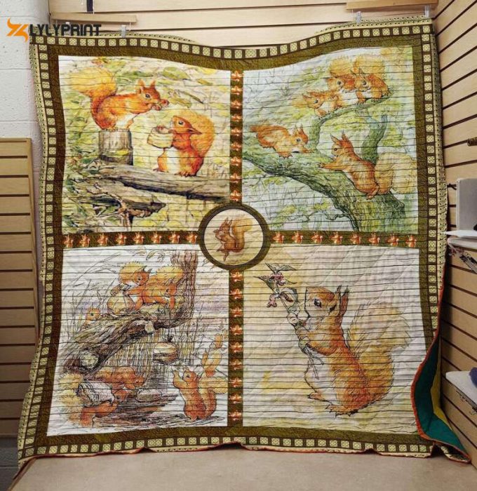 S2802 3D Customized Quilt Blanket For Fans Home Decor Gift 1