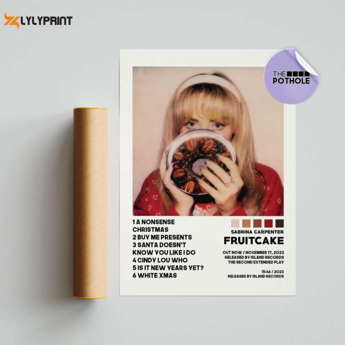 Sabrina Carpenter Posters / Fruitcake Poster, Album Cover Poster, Print Wall Art, Custom Poster, Home Decor, Sabrina Carpenter 1
