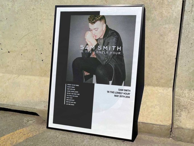 Sam Smith &Quot;The Lonely Hour&Quot; Album Cover Poster #1 2