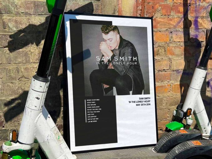 Sam Smith &Quot;The Lonely Hour&Quot; Album Cover Poster #1 3