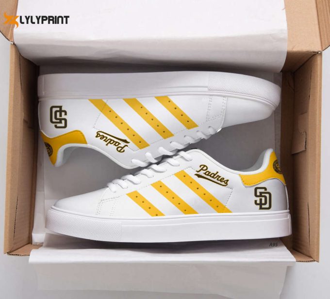 San Diego Padres 2 Skate Shoes For Men Women Fans Gift 1