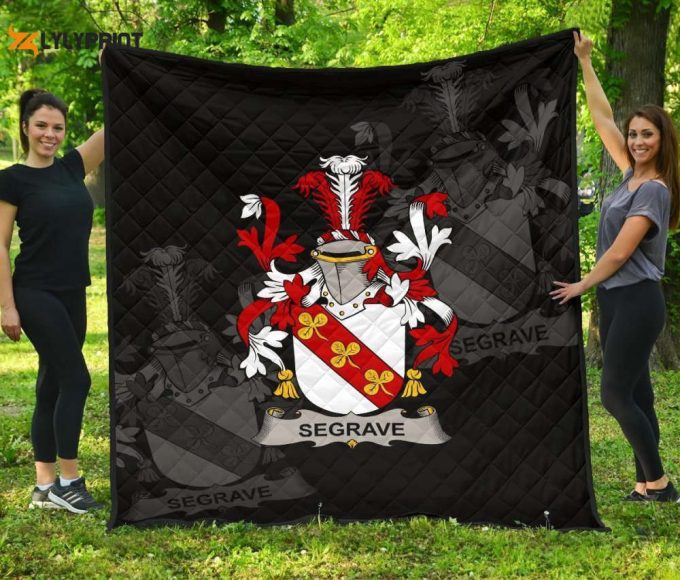 Segrave Ireland Irish Family Crest 3D Customized Quilt 1