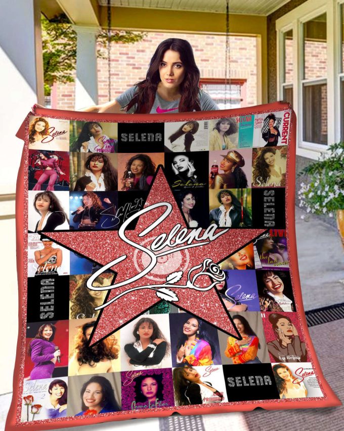Selena Quintanilla Quilt Blanket For Fans Home Decor Gift 2