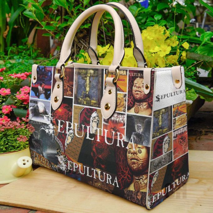 Sepultura Leather Handbag Gift For Women 2