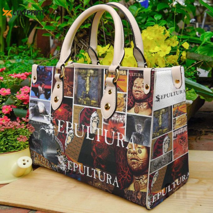 Sepultura Leather Handbag Gift For Women 1