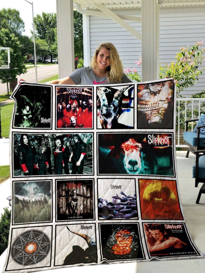 Slipknot 1 Quilt Blanket For Fans Home Decor Gift 3