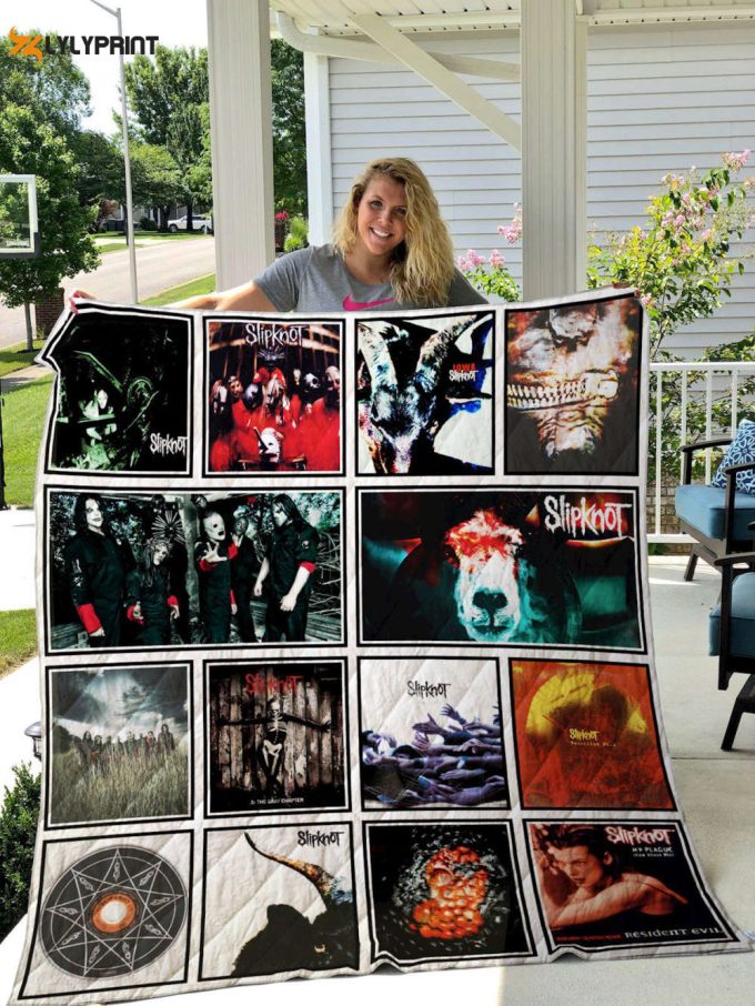 Slipknot 1 Quilt Blanket For Fans Home Decor Gift 1