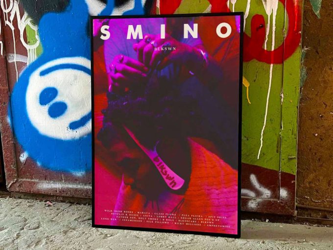Smino &Quot;Blkswn&Quot; Album Cover Poster #Fac 2