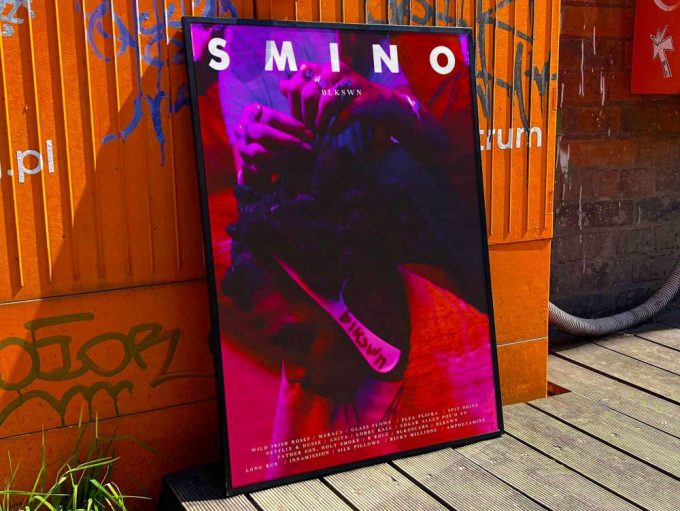 Smino &Quot;Blkswn&Quot; Album Cover Poster #Fac 3