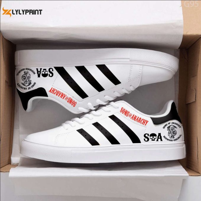 Sons Of Anarchy 2 Skate Shoes For Men Women Fans Gift 1