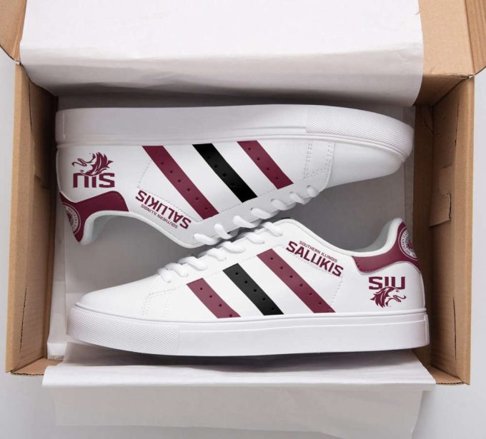 Southern Illinois Salukis 2 Skate Shoes For Men And Women Fans Gift 2