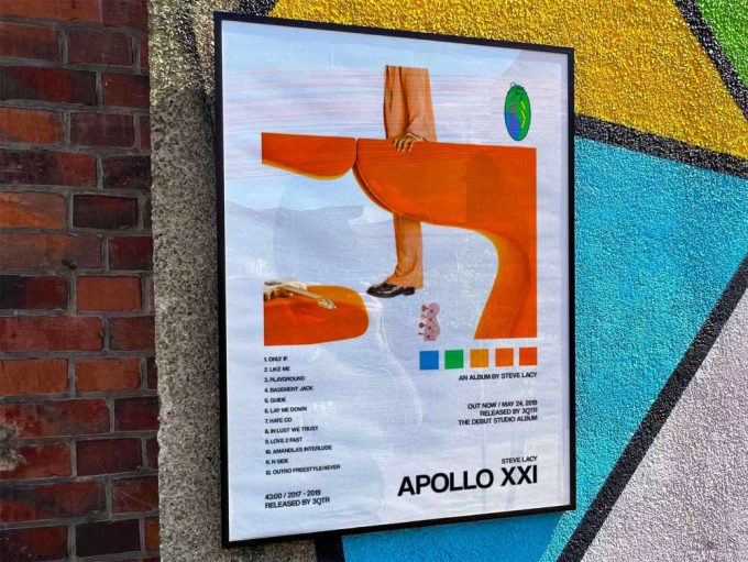 Steve Lacy &Quot;Apollo Xxi&Quot; Album Cover Poster #2 3