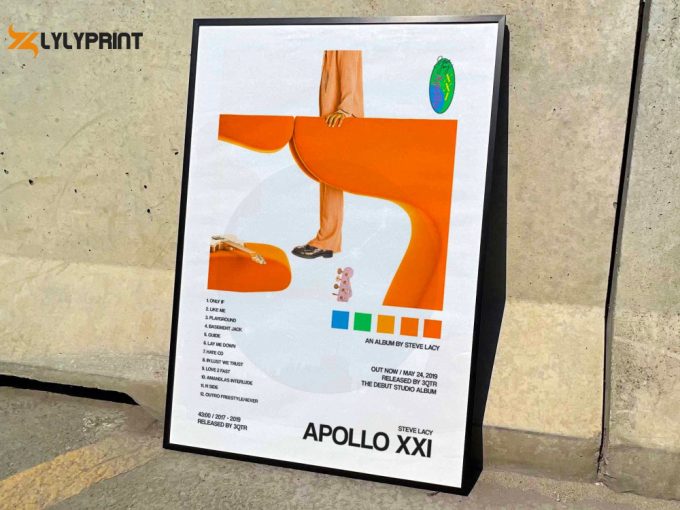 Steve Lacy &Amp;Quot;Apollo Xxi&Amp;Quot; Album Cover Poster #2 1