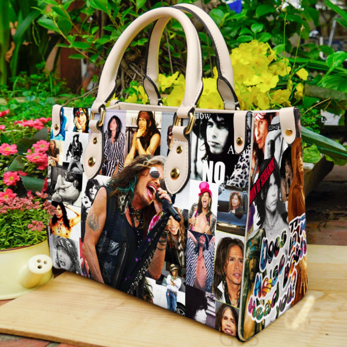 Get Glam With Steven Tyler Leather Hand Bag Gift For Women'S Day - Perfect Women S Day Gift G95 2