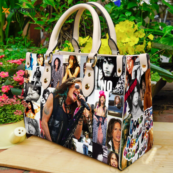 Get Glam With Steven Tyler Leather Hand Bag Gift For Women'S Day - Perfect Women S Day Gift G95 1