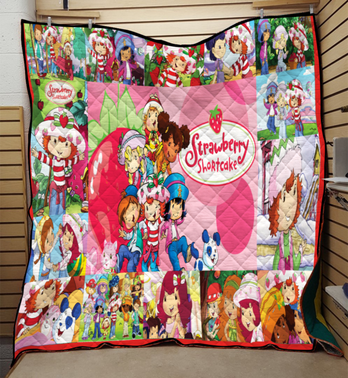 Strawberry Shortcake 1 A Quilt Blanket For Fans Home Decor Gift 2