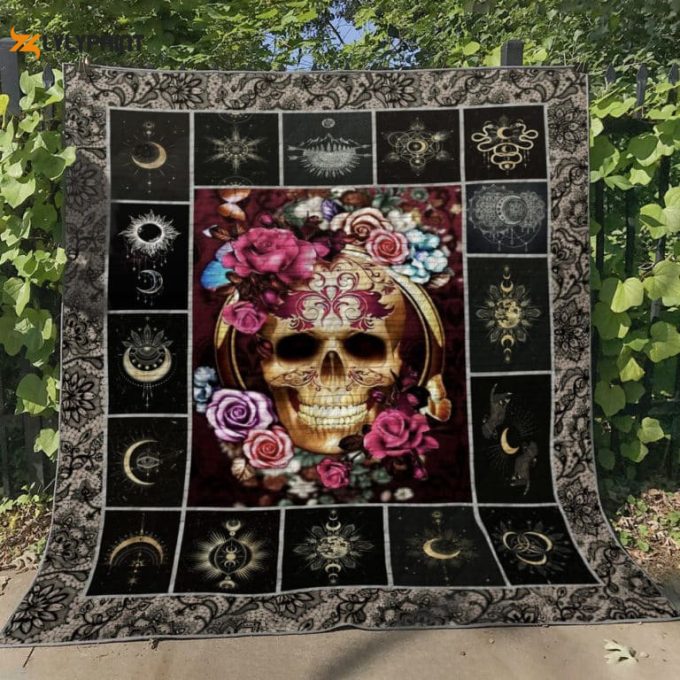 Sugar Skull I Like That Chrismas Gift 3D Quilt Blanket For Fans Home Decor Gift 1