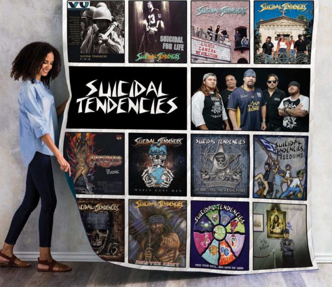 Suicidal Tendencies 3 Quilt Blanket For Fans Home Decor Gift 2