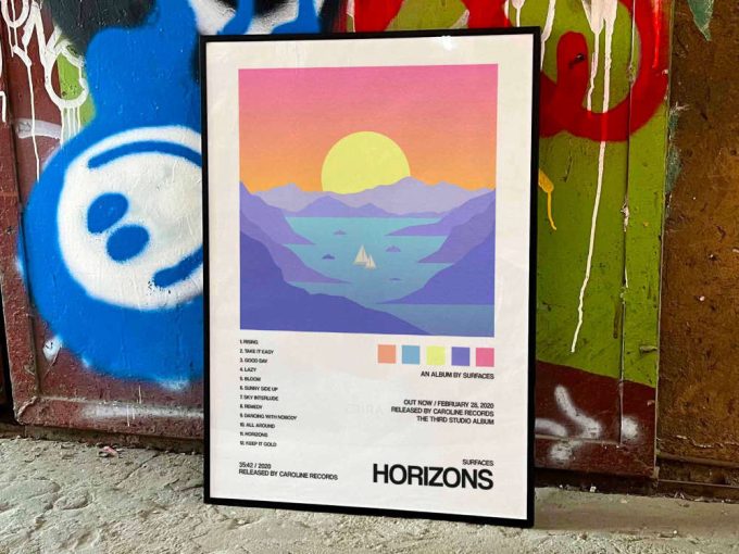 Surfaces &Quot;Horizons&Quot; Album Cover Poster For Home Room Decor #2 2