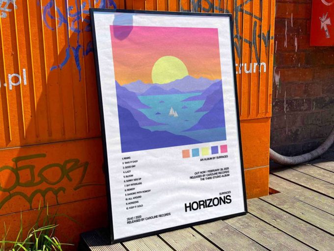 Surfaces &Quot;Horizons&Quot; Album Cover Poster For Home Room Decor #2 3