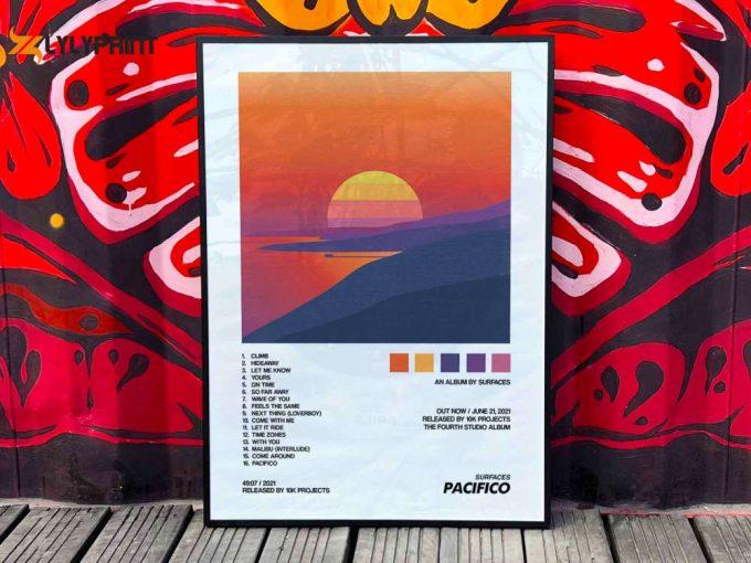 Surfaces &Amp;Quot;Pacifico&Amp;Quot; Album Cover Poster For Home Room Decor #2 1