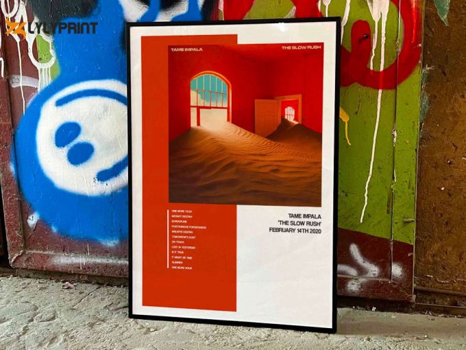 Tame Impala &Amp;Quot;The Slow Rush&Amp;Quot; Album Cover Poster For Home Room Decor #1 1