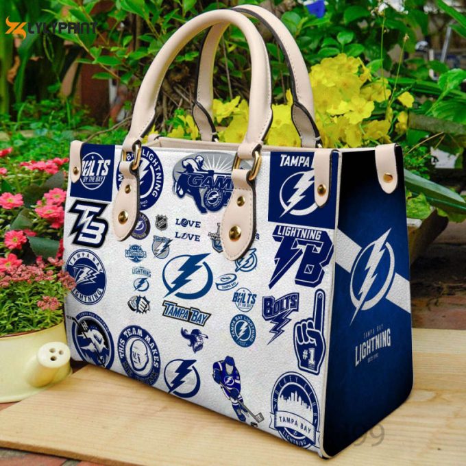 Tampa Bay Lightning Leather Handbag Gift For Women 1