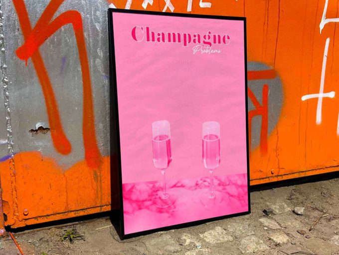 Taylor Swift &Quot;Champagne Problems&Quot; Album Cover Poster For Home Room Decor #2 2