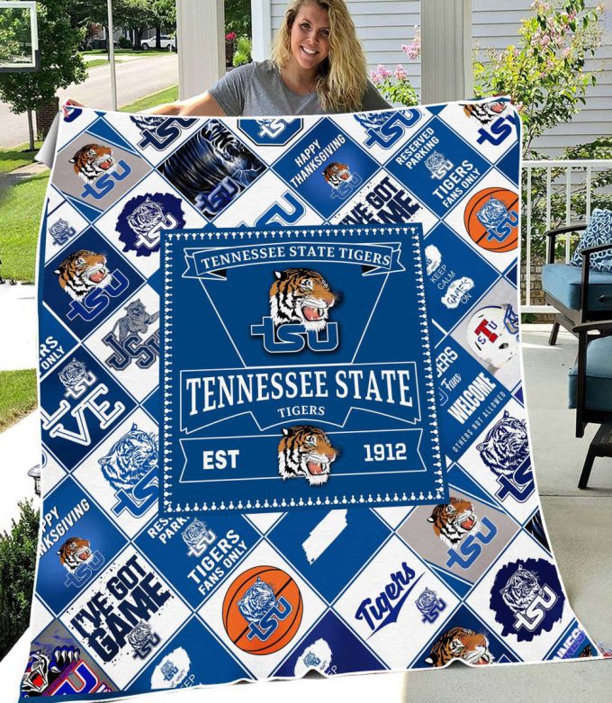 Tennessee State 1 Quilt Blanket For Fans Home Decor Gift 2