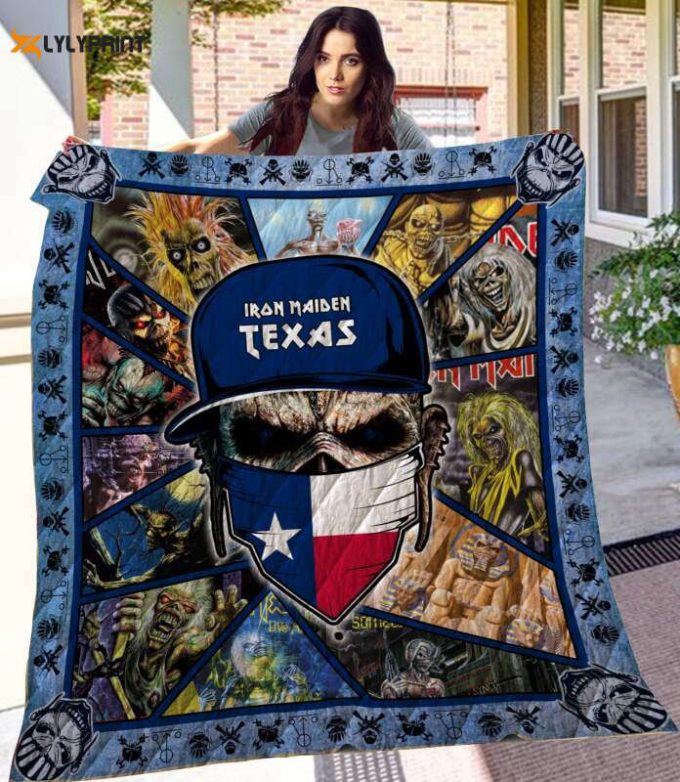 Texas 3D Customized Quilt Blanket Gift For Home Decor 1