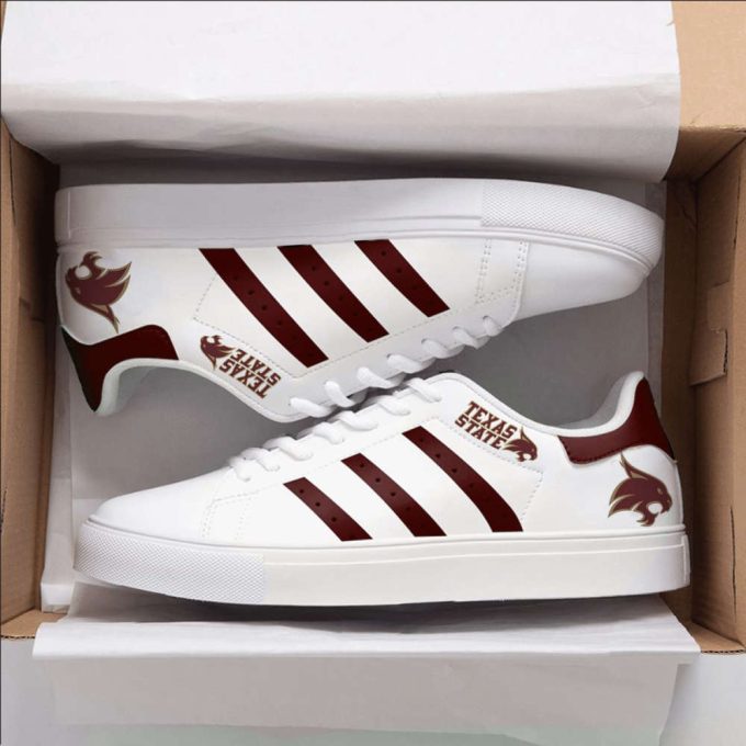 Texas State Bobcats 2 Skate Shoes For Men Women Fans Gift 2