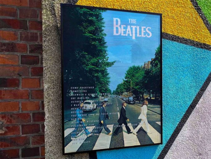 The Beatles &Quot;Abbey Road&Quot; Album Cover Poster #Fac 2