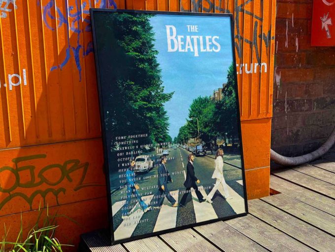 The Beatles &Quot;Abbey Road&Quot; Album Cover Poster #Fac 3