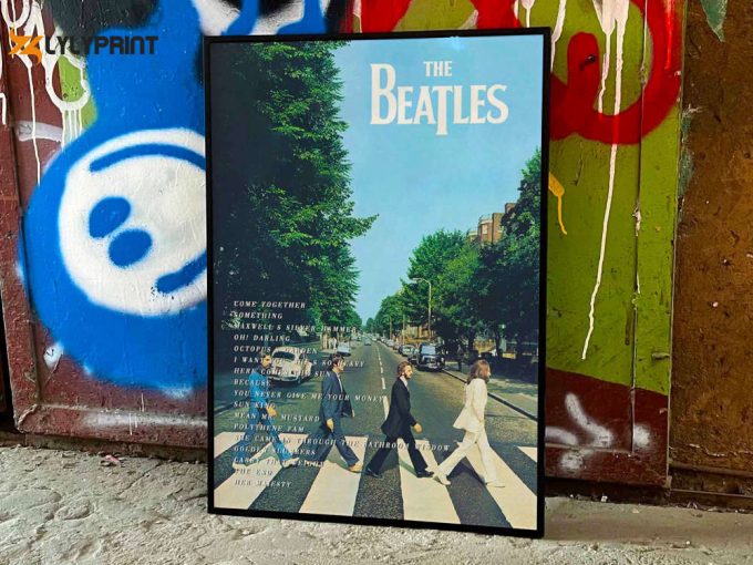 The Beatles &Amp;Quot;Abbey Road&Amp;Quot; Album Cover Poster #Fac 1