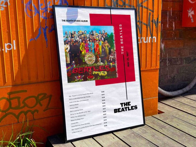 The Beatles &Quot;Sgt Peppers Lonely Hearts Club Band&Quot; Album Cover Poster #3 2