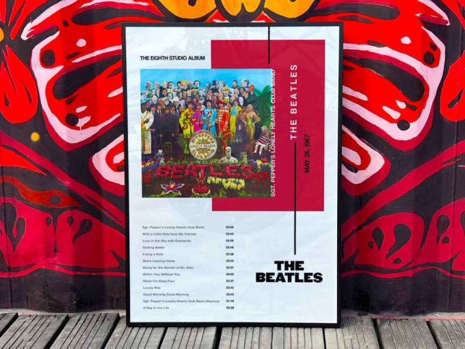 The Beatles &Quot;Sgt Peppers Lonely Hearts Club Band&Quot; Album Cover Poster #3 3