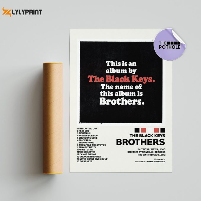 The Black Keys Posters / Brothers Poster / The Black Keys, Brothers, Album Cover Poster / Poster Print Wall Art, Custom Poster 1