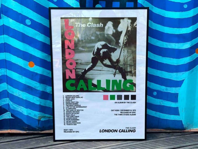 The Clash &Quot;London Calling&Quot; Album Cover Poster #2 2