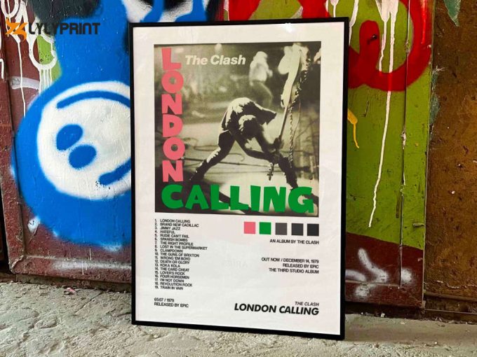 The Clash &Amp;Quot;London Calling&Amp;Quot; Album Cover Poster #2 1
