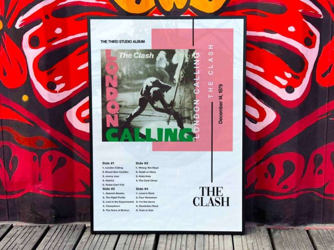 The Clash &Quot;London Calling&Quot; Album Cover Poster For Home Room Decor #3 2
