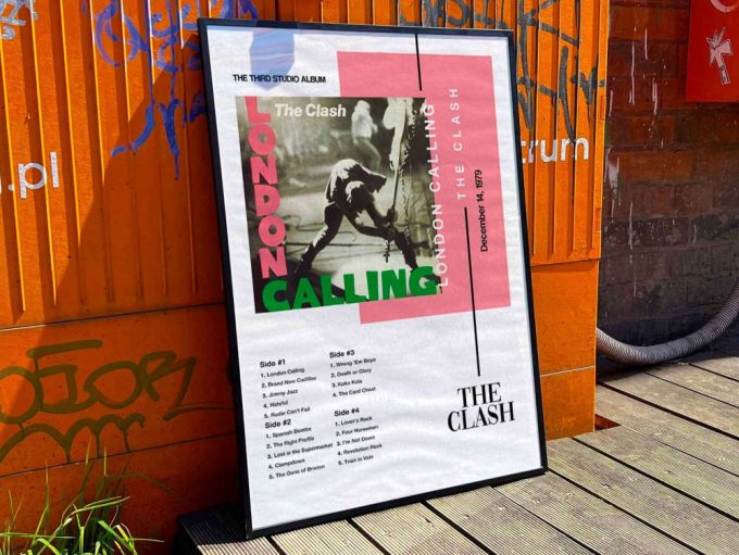 The Clash &Quot;London Calling&Quot; Album Cover Poster For Home Room Decor #3 3
