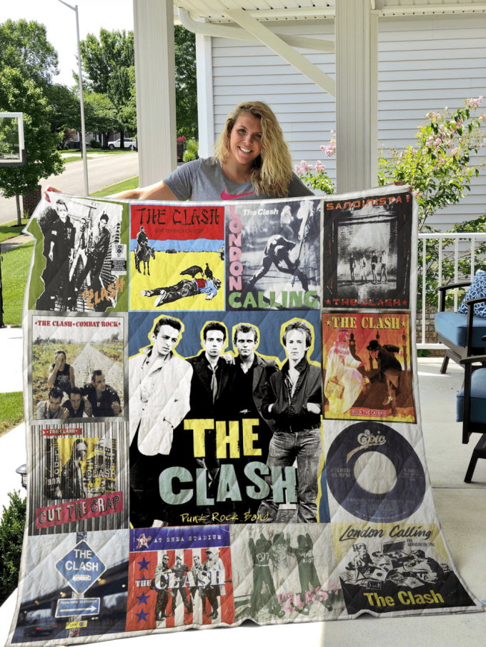 The Clash Quilt Blanket For Fans Home Decor Gift 2