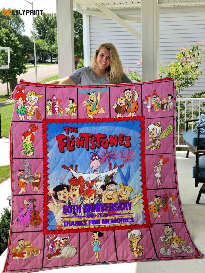 The Flintstones 1 Quilt Blanket For Fans Home Decor Gift 1