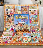 The Flintstones 2 Quilt Blanket For Fans Home Decor Gift