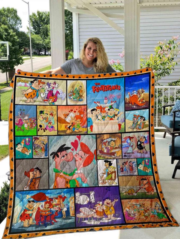 The Flintstones Quilt Blanket For Fans Home Decor Gift R 2