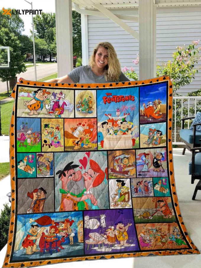 The Flintstones Quilt Blanket For Fans Home Decor Gift R 1