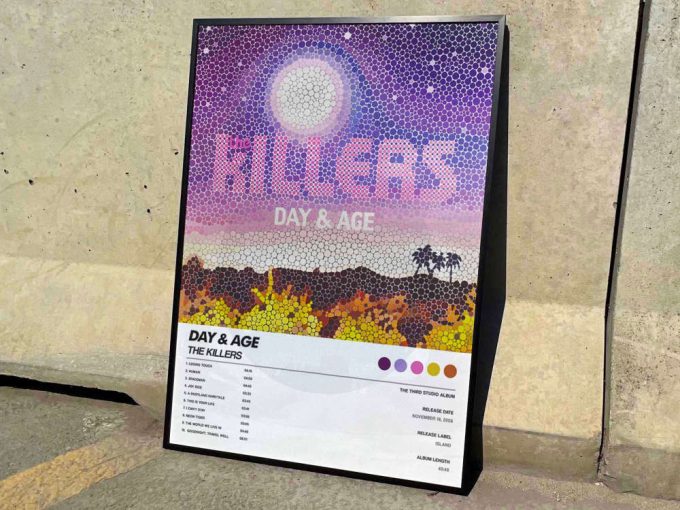 The Killers &Quot;Day And Age&Quot; Album Cover Poster For Home Room Decor #6 2